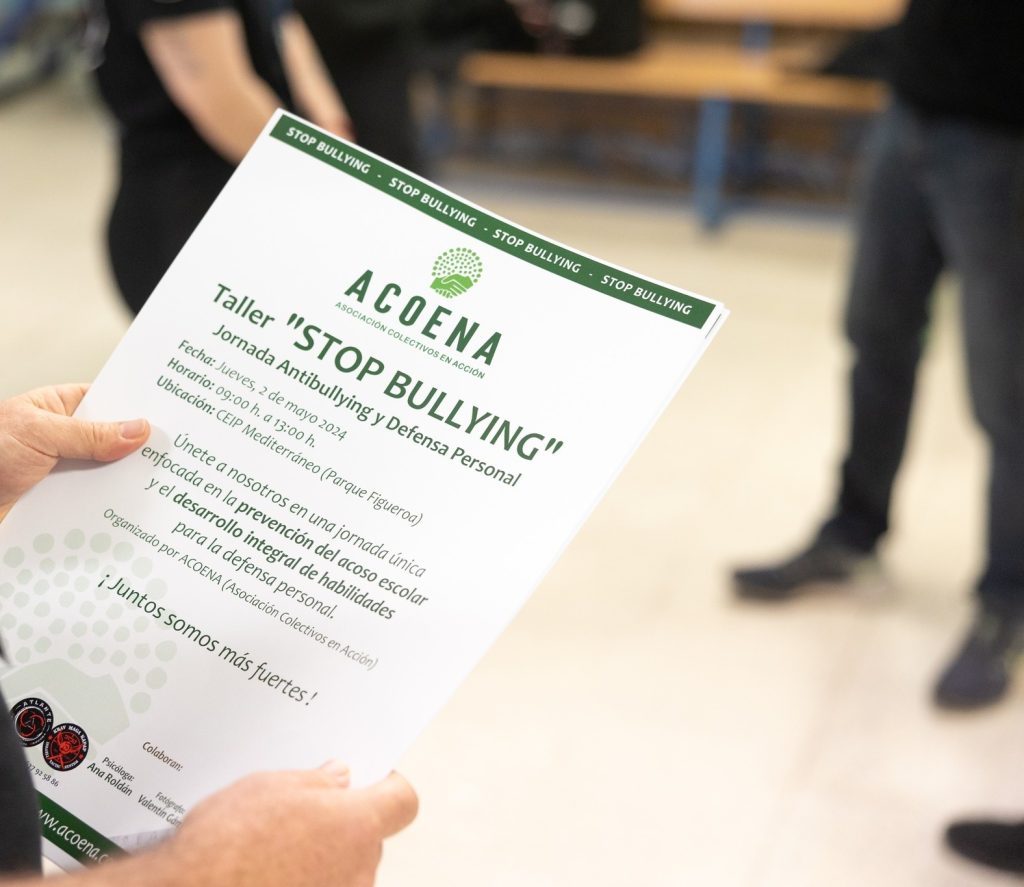 Taller "Stop Bullying", Jornadas Antibullying y Defensa Personal - ACOENA